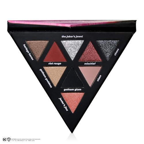 Vegan Eyeshadow Palette with 9 Vibrant Pastel & Shimmer Shades