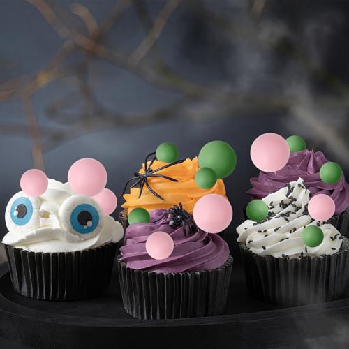 Halloween Witch Cake Toppers Set - 42pcs Cupcake & Cake Decorations