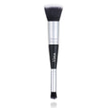 Vima Dual Ended Makeup Brush – 2-in-1 Foundation and Eye Shadow Blending Brush – Soft Synthetic Fibers – Vegan and Cruelty-Free