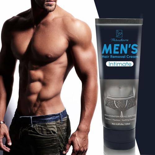 Men's Intimate Hair Removal Cream Painless & Effective for All Skin Types