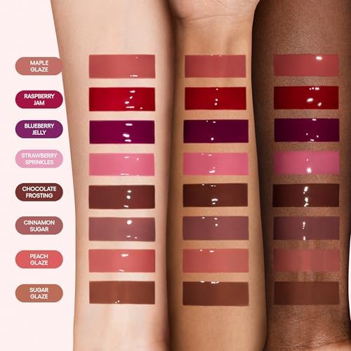 LANEIGE Summer Glaze Craze Duo: Serum-Infused Lip Tints for Plumping Hydration & Shine in Raspberry & Blueberry Shades