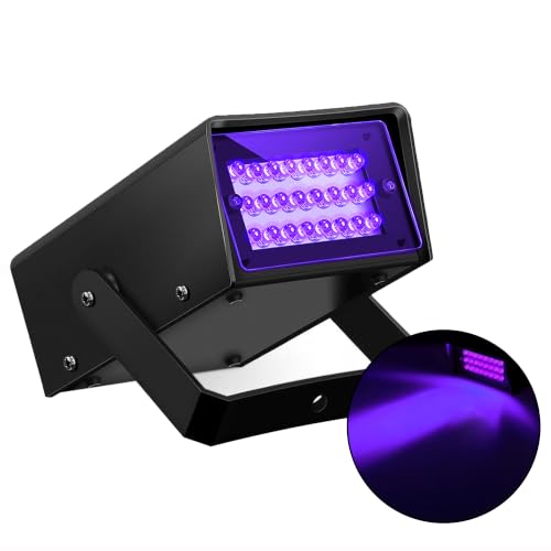 Purple 24 LED Mini Strobe Light for Party & Dance Indoor Outdoor