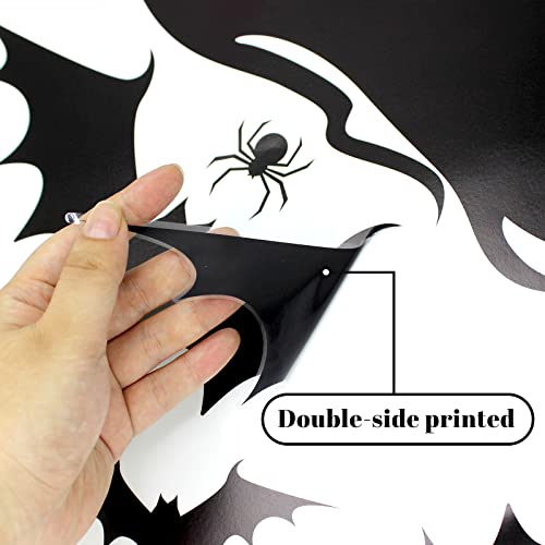 Halloween Window Clings Decorations - Scary Witch Silhouette for Windows - Variation: Witch