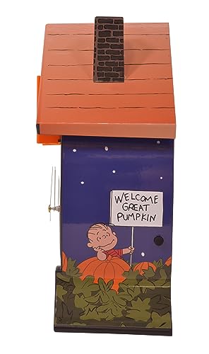 Peanuts Halloween Cuckoo Clock with Snoopy & Great Pumpkin - 17 Inches