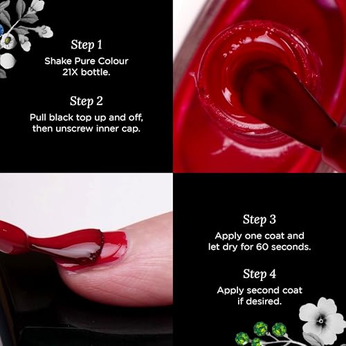 Vegan Long-Lasting Gel Nail Polish - Chip-Resistant & Fast-Drying