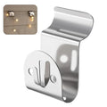 8 Pack Heavy Duty Vinyl Siding Hooks - Rust-Resistant Wall Clips for Outdoor Use