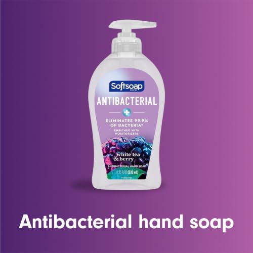 Antibacterial Hand Soap with White Tea & Berry - 6 Pack, 11.25 Fl Oz