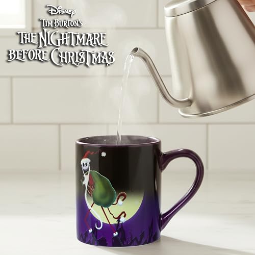 Nightmare Before Christmas Heat Reveal Mug - 14oz - Santa Jack Variation