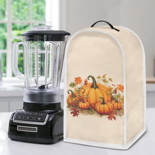 White Pumpkin Blender Cover Halloween Kitchen Decor for Blenders