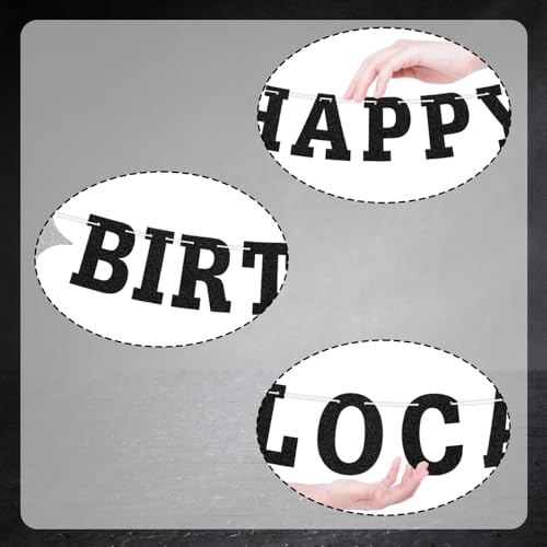Vampire Themed Birthday Banner Gothic Party Decorations for 18th, 21st, 25th, 30th Celebrations