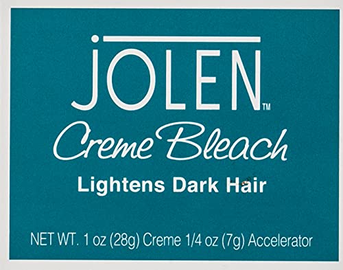 Facial & Body Hair Bleach - Lightens Dark Hair & Eyebrows, 1 oz