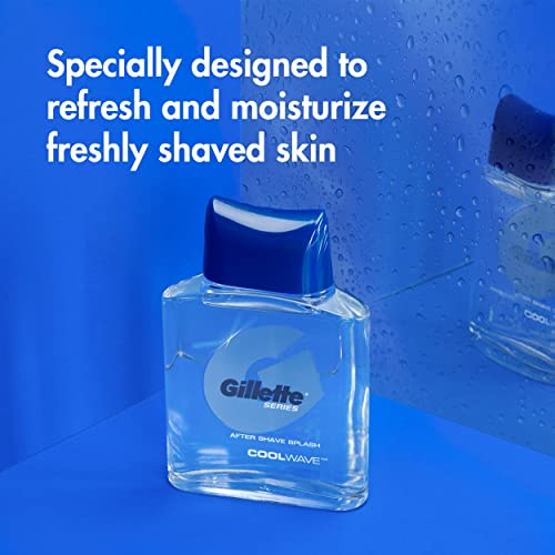 Gillette Series Cool Wave After Shave Lotion for Men - 3.3 fl oz, Pack of 1
