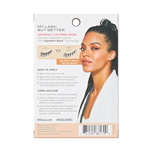 False Eyelashes 4 Pairs Pack - Well Blended 16mm Reusable Lash Clusters