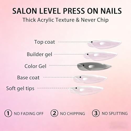 Halloween Short Red Press On Nails with Spider Design - Reusable Acrylic Fake Nails Style25