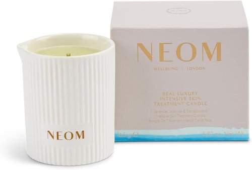 NEOM Intensive Skin Treatment Candle - Relaxing Lavender, Jasmine & Rosewood Scent