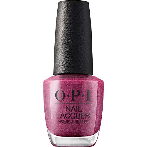 OPI Nail Lacquer Opaque Deep Purple Shimmer - A-Rose at Dawn Broke by Noon