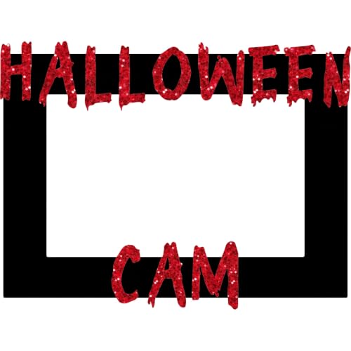 Halloween Photo Booth Frame Trick or Treat Selfie Prop Large Cardboard Decoration - Halloween Variation