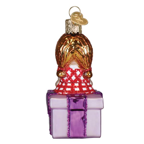 Misfit Doll Glass Ornament for Christmas Tree Handcrafted Holiday Decoration Rudolph Collection