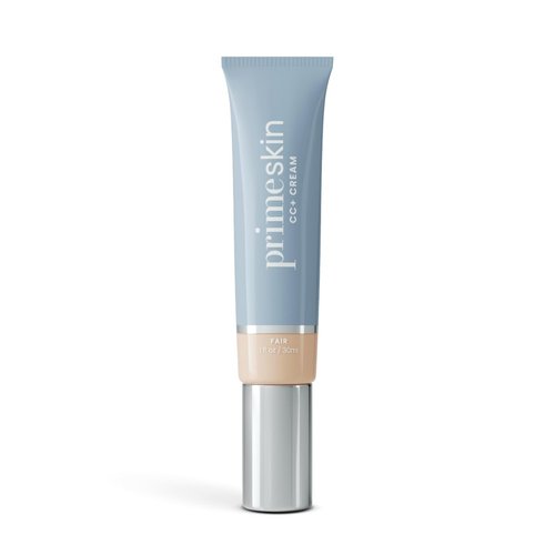 Prime Prometics PrimeSkin CC+ Cream - Lightweight Liquid-to-Powder Foundation for Mature Skin | Blurs Pores & Covers Age Spots (Fair)