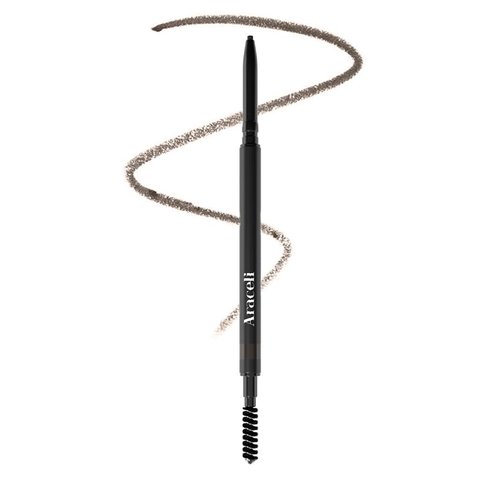 Araceli Beauty Eyebrow Pencil - Ultra-Slim Precision Tip, Long-Lasting & Water-Resistant | Dark Brown Brow Definer
