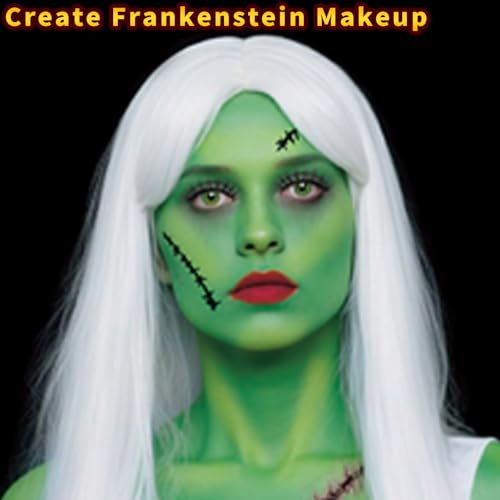 Witch Makeup Kit - Green Face Paint, SFX Costume & Halloween Special Effects - Variation of THIS listing