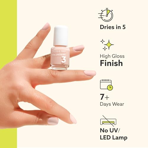 Dazzle Dry Better Together Mini Nail Lacquer Set - 5 Shades, Quick Dry