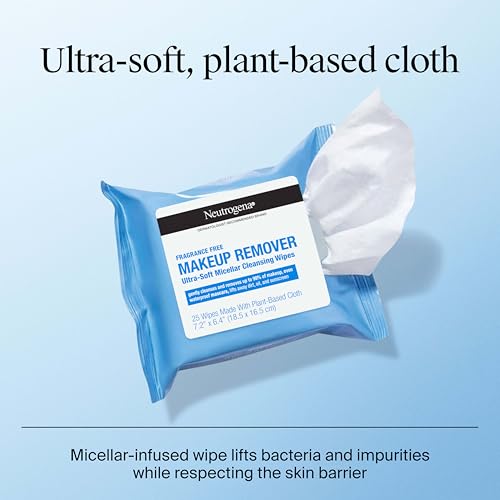 Neutrogena Fragrance-Free Makeup Remover Wipes - 21 Count Pack of 1