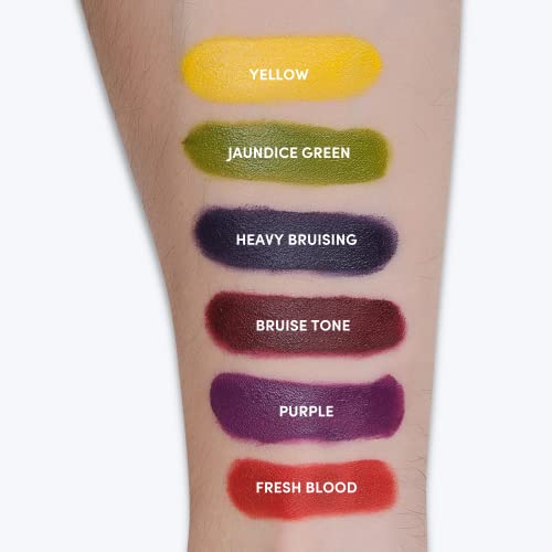 6-Color SFX Bruise Makeup Palette for Realistic Wounds & Effects