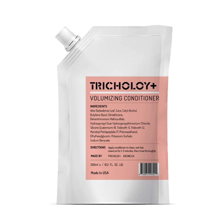 Volumizing Conditioner - Peptide-Infused Formula for Fine & Thinning Hair | Aloe-Enriched | 10 Fl Oz