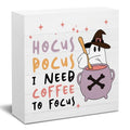 Halloween Coffee Sign Hocus Pocus Decor Funny Coffee Bar Decorations - Halloween 2