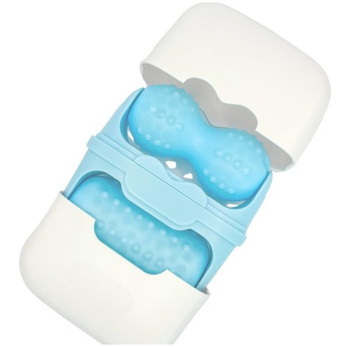 SSENNA 2in1 Ice Roller for Face and Body Shaping, Cooling Therapy - Reduce Puffiness and Skin Tightening, Self-care Gift