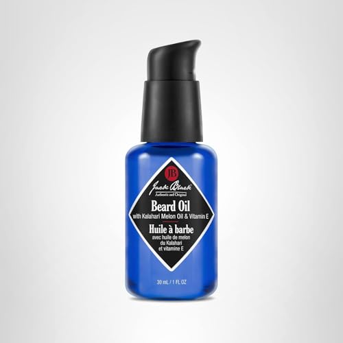 Jack Black Beard Oil for Men - Mens Beard Oil, Leave In Beard Conditioner for Men, Beard Softener for Men, Mens Beard Care Products, Mustache Oil, Mens Gifts, Beard Gifts for Men