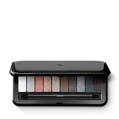 Kiko Milano Soft Nude Eyeshadow Palette - 03 Cool Shades, Silky & Highly Pigmented