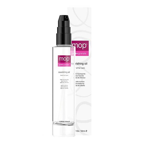MOP Pomegranate Nourishing Oil - Lightweight Shine & Heat Protectant - 1.7 fl oz