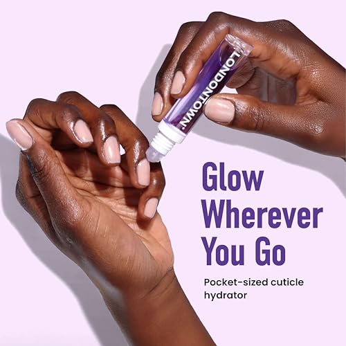 Violet Vibes Nail Polish Set - 5-Minute Manicure & Cuticle Hydration