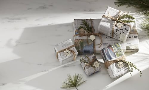 Lenox Snowflake 10-Piece Mini Christmas Hanging Ornament Set - Holiday Decor