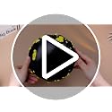 Halloween Witch Cauldron Pumpkin Decor with Neon Bubbles - Indoor Outdoor