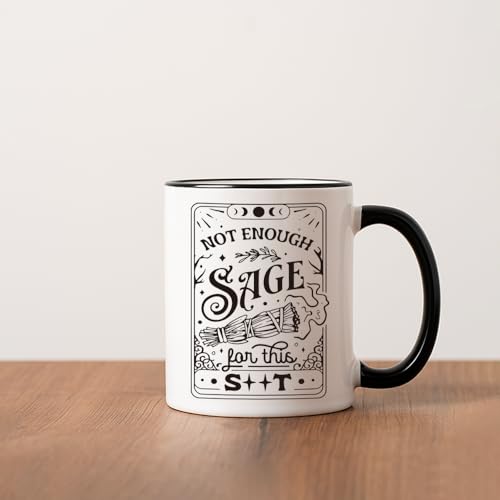Funny Witchy Coffee Mug 11oz - Spooky Tarot Gifts for Women