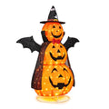 Halloween Yard Decoration 5FT 3-Tier Pumpkin Fabric with Cape & Wings - Variation of THIS listing