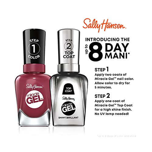 Miracle Gel Nail Polish Good Is Great - 0.5 Fl Oz - School for Good & Evil Collection - Variation of THIS listing
