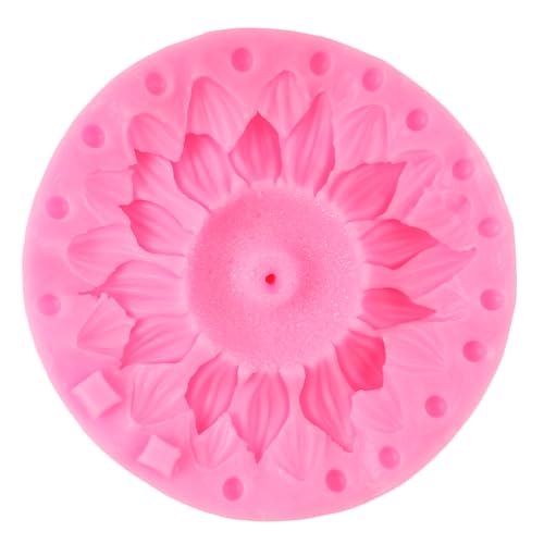 Sunflower Silicone Mold for Cake Decorating - Large Flower Fondant Chocolate Candy - Style H