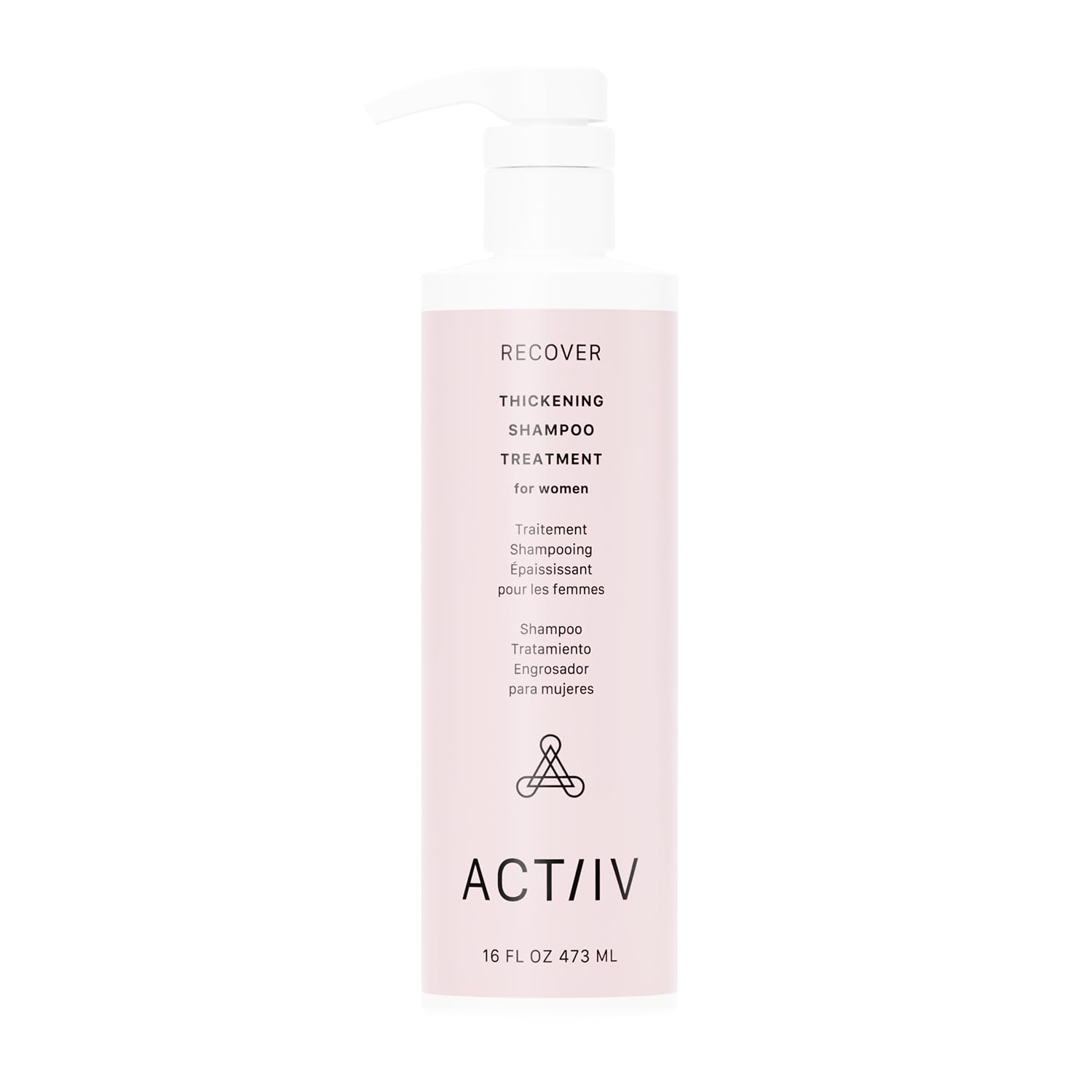 ACTIIV Recover Thickening Shampoo Treatment for Women - Fuller, Healthier-Looking Hair | Vegan, Plant-Based, Color-Safe, All Hair Types