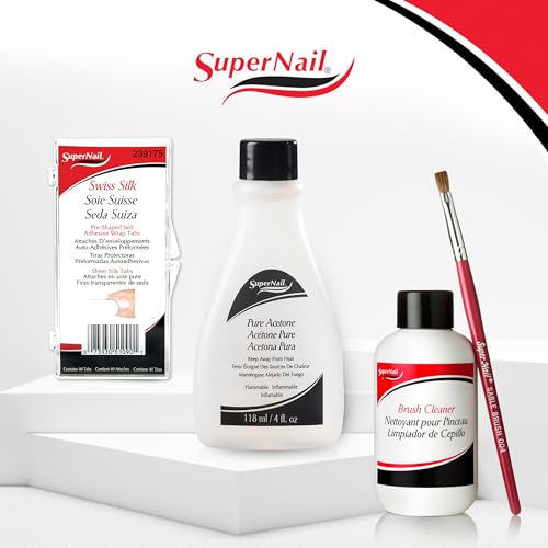 Pure Acetone Nail Polish Remover Gel - Fast-Acting, 4 fl oz