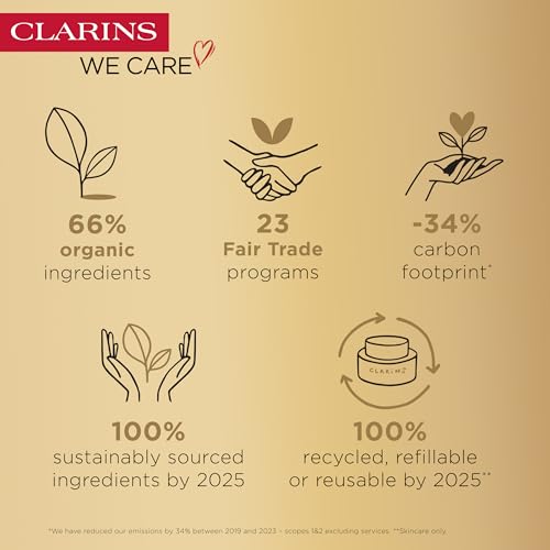 Clarins DOUBLE SERUM LIGHT TEXTURE | Anti Aging Serum | Visibly Firms, Smoothes, Boosts Radiance and Refines Pores | 24H Hydration | Great for Combination to Oily Skin and Humid Climates, 1 Fl Oz
