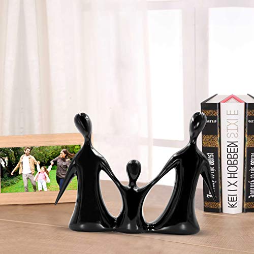 Family Figurines Set - Modern Resin Art Sculpture for Home Decor & Gifts