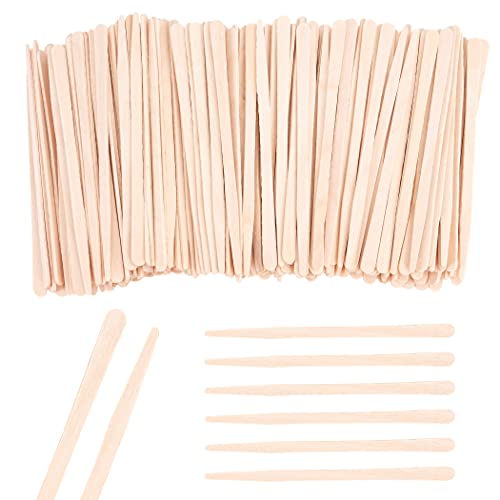 1200Pcs Wax Sticks for Body, Eyebrow & Lip Hair Removal - Spatula Applicators