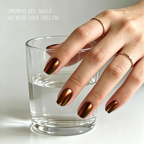 Semi Cured Gel Nail Art Stickers - Glitter Dark Red, 20 Strips