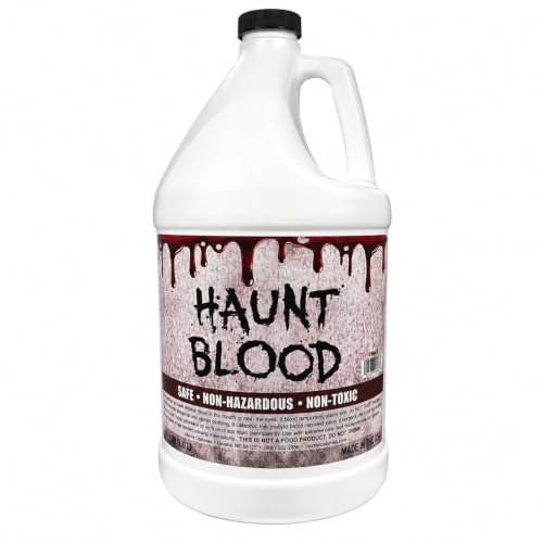 Gallon Fake Blood for Halloween & Special Effects - Realistic Hollywood SFX Makeup Liquid