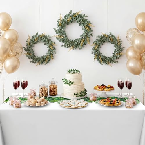 Hawaiian Disposable Plastic Rectangular Tablecloths - Summer Party Decor, 3 Variations