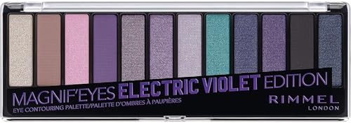 Electric Eyeshadow Palette 12 Shades - Electric Violet, Blendable & Versatile - Variation of THIS listing